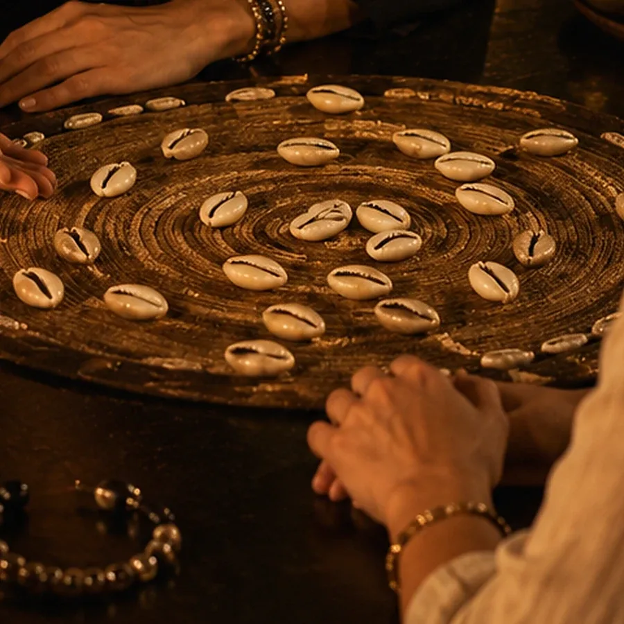 Imagem de Consulta de Búzios para orientação espiritual